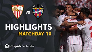 Resumen de Sevilla FC vs Levante UD (5-3)