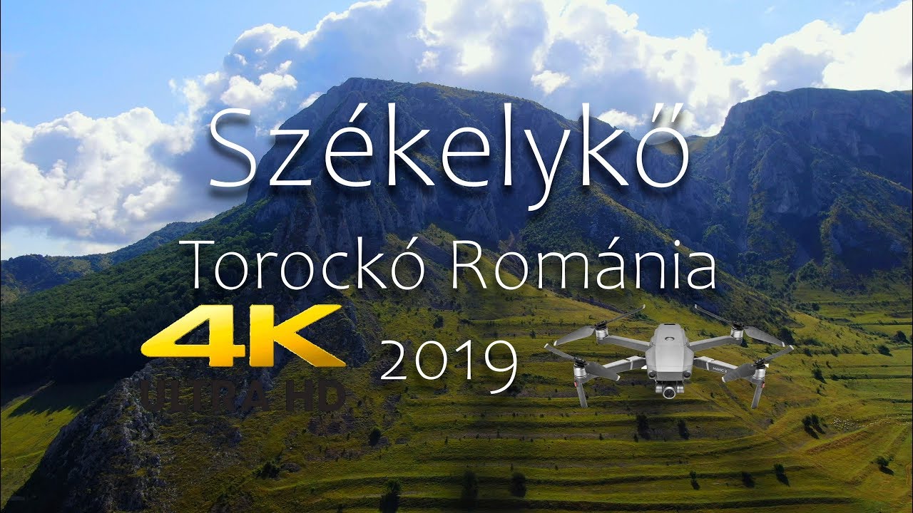 Székelykő - Torockó Románia 2019 - Rimetea - Piatra Secuiului - DJI Mavic 2 Zoom 4K