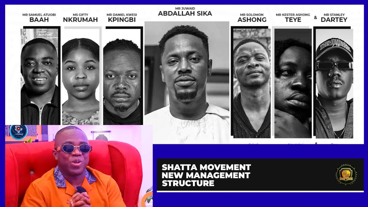 Shatta Movement Management Restructure: Sammy Flex Shares Better Breakdown of New Roles & Positions