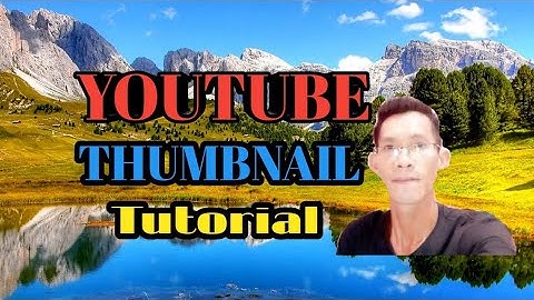How to make thumbnail using android device / TUTORIAL ( tagalog)