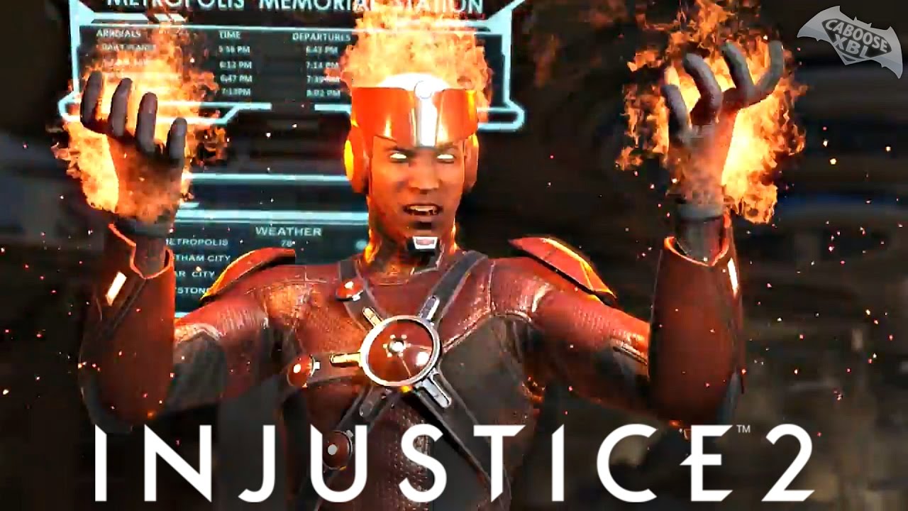 Injustice 2 Firestorm Gameplay Youtube