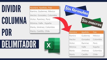 ¡Hacer esto te ahorrará mucho tiempo! Excel Power Query - Dividir columna por delimitador