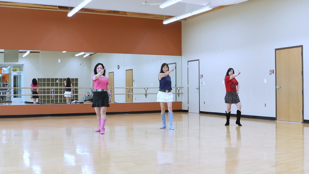 DON'T CLICK PLAY - Line Dance (Dance & Teach) - YouTube
