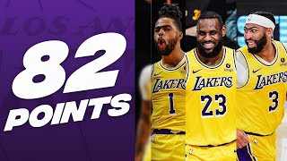 LeBron James, Anthony Davis \& D'Angelo Russell Lead Lakers To HUGE W! 🔥| January 17, 2024