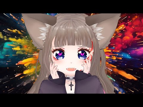 【ミニ社長】がんばって あいたい星人 歌ってみた/オリジナルMV【狐花てん/Vsinger】