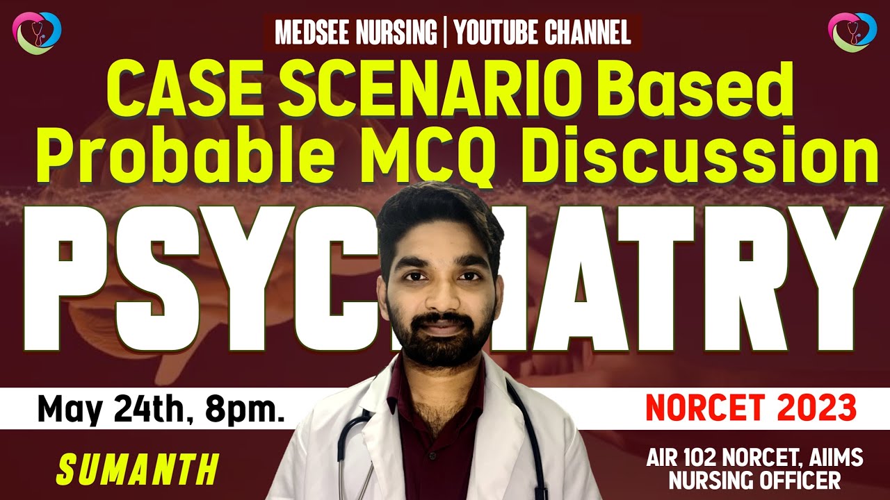 MHN - Case Scenario Based Discussion For Aiims Norcet 2023 #norcetexam2023 #aiimsnorcet