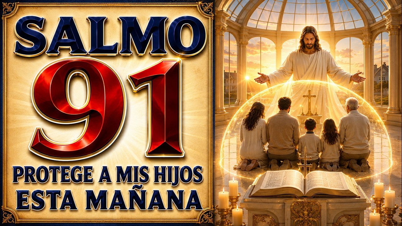 SALMO 91 ORACIÓN POR LOS HIJOS Y FAMILIA PARA LA MAÑANA - YouTube