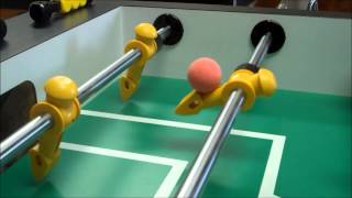 Foosball Aerial Shot (MultiCam HD Slow Motion Trick Shot) - Tornado Foosball Table