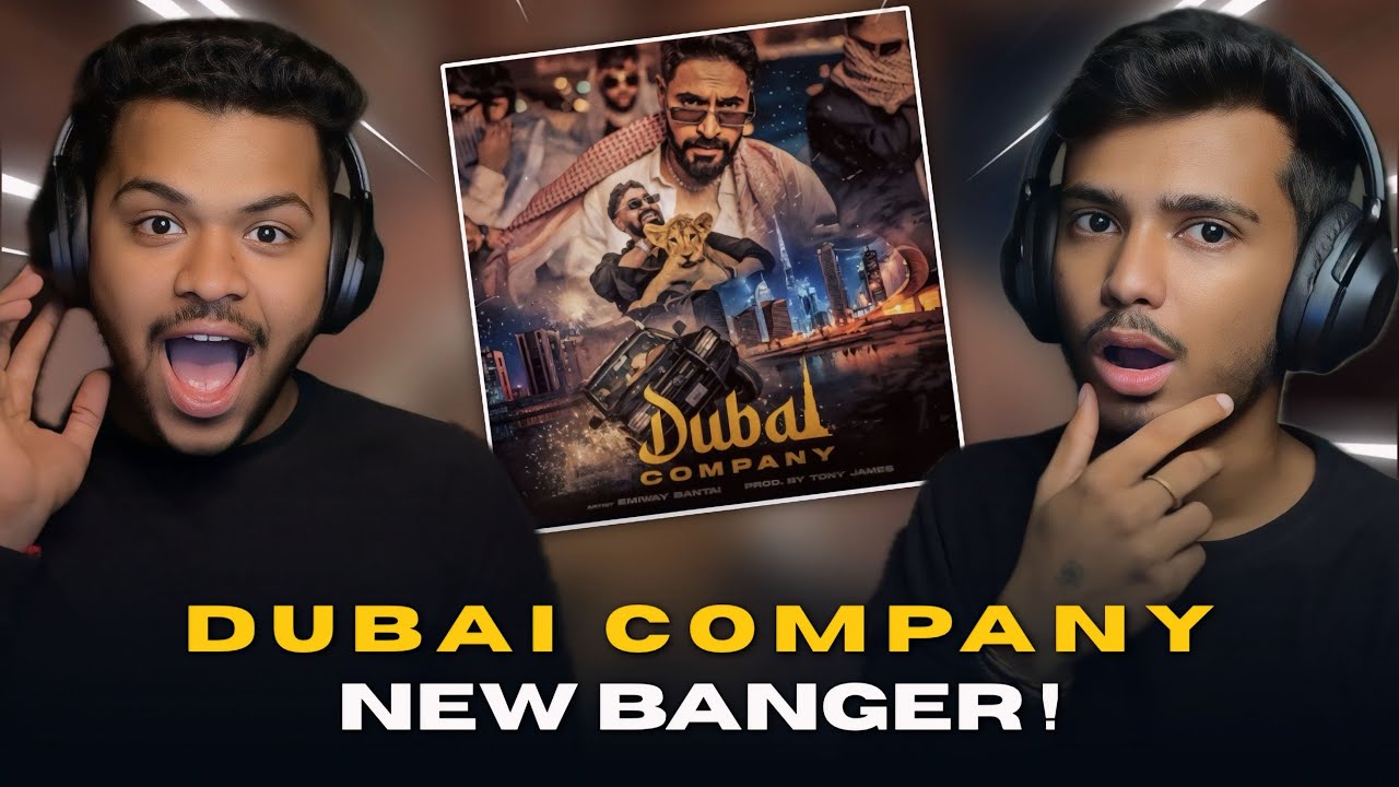 EMIWAY - DUBAI COMPANY (OFFICIAL MUSIC VIDEO) REACTION | JK BROWS
