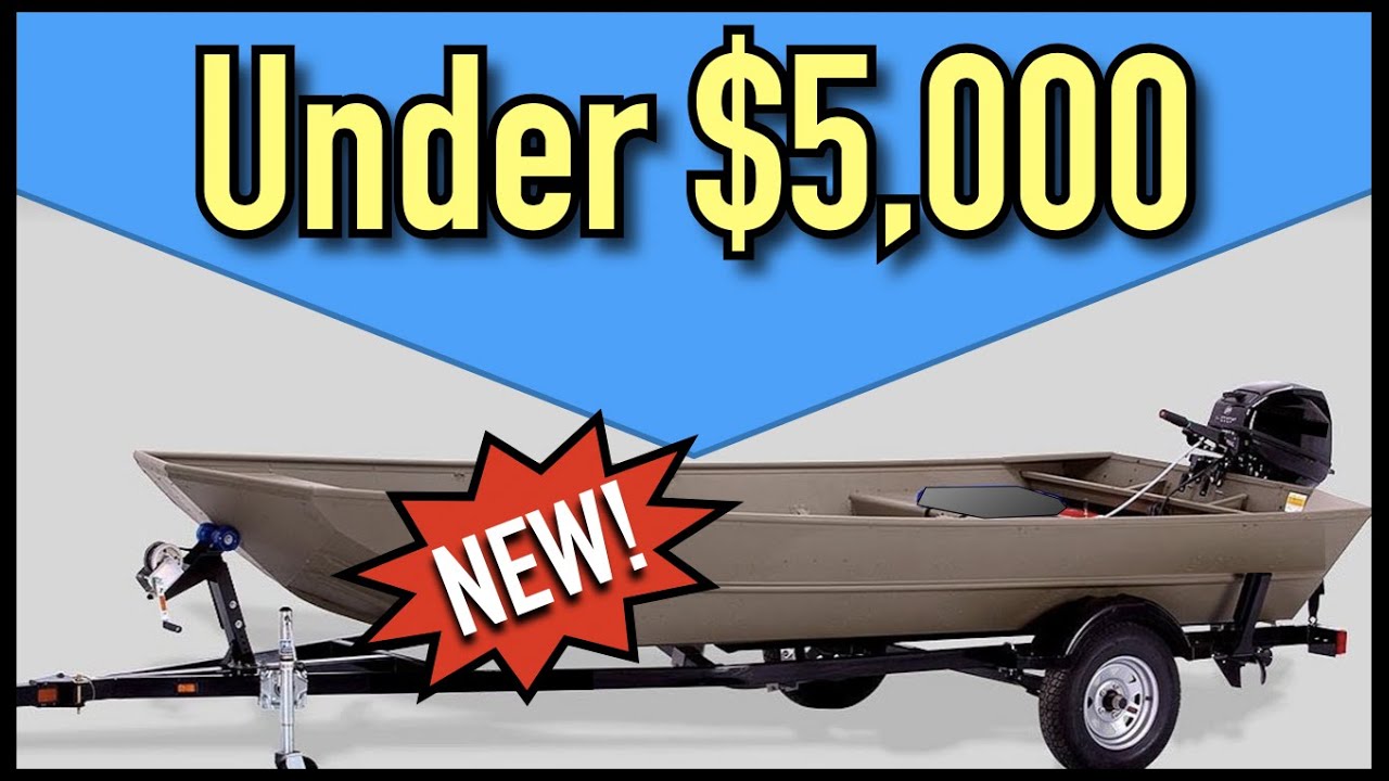New Boats Under 5k - How much boat can you buy for $5,000? - YouTube