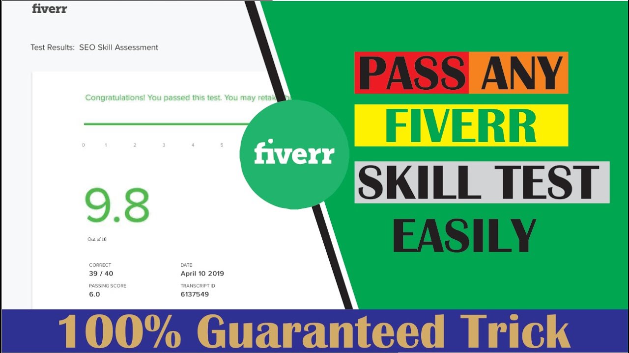 How To Pass Fiverr Test Easily | Clear Any Fiverr Skill Test EASILY in 2021 | Fiverr Test Answer