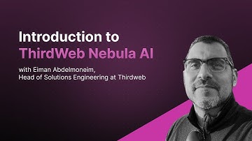 Introduction to Thirdweb Nebula AI