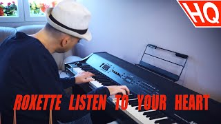 ROXETTE - Listen To Your Heart - ? HQ Piano Cover видео