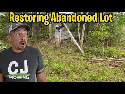 Dumping Ground to Clean Restoring an Abandoned Lot