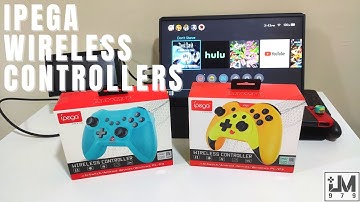 IPEGA Wireless Controllers Unboxing and First Review