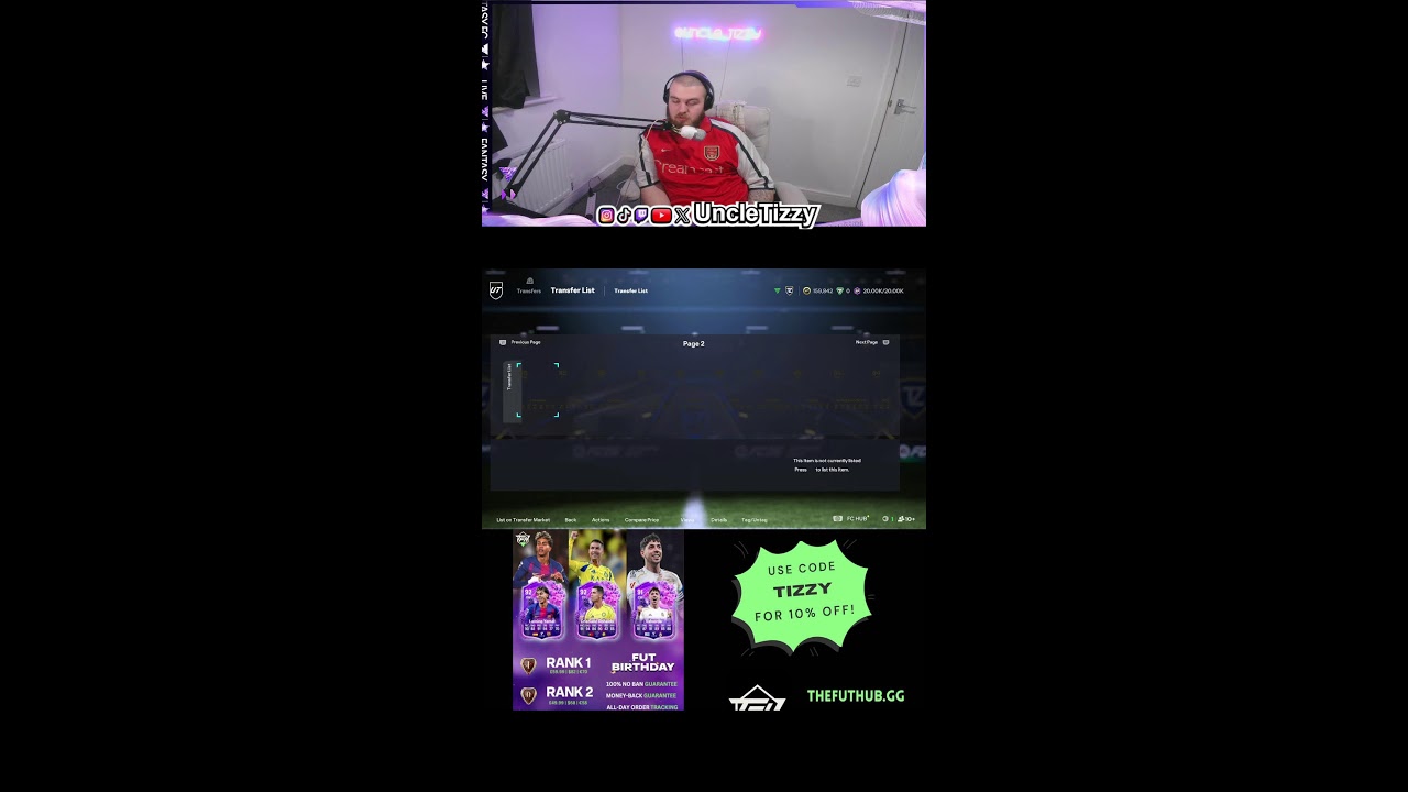 CHARITY MATCH AND FUT BIRTHDAY PACKS!! (Portrait)