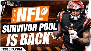 NFL SURVIVOR POOL ANALYSIS AND STRATEGY - FEATURING SHEETS AND BRAVE JAYHAWK