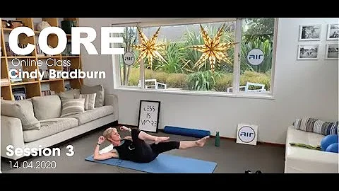 Core Conditioning class Cindy facebook live 14 04 20