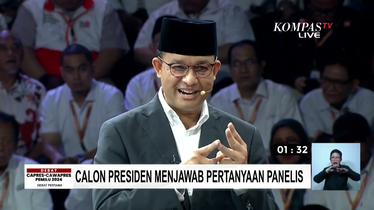 SERUNYA! Debat Anies, Prabowo, dan Ganjar soal Pemberantasan Korupsi di Indonesia
