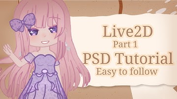 Live2D PSD Tutorial || Part 1 || Gacha Club || Liliac