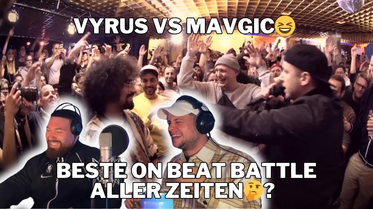 MAVGIC vs VYRUS 😂 DAS BESTE ON BEAT BATTLE? DLTLLY REACTION