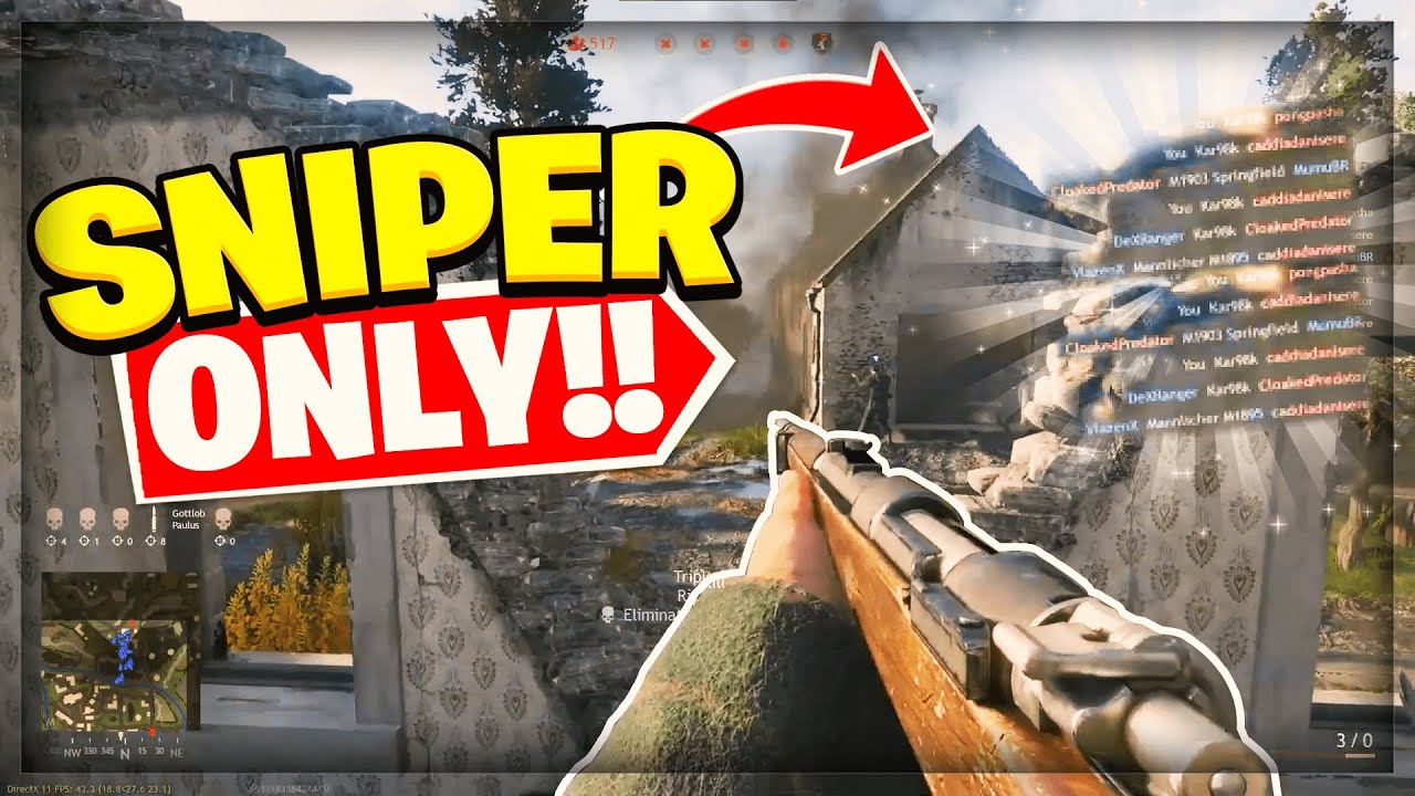 Enlisted Sniper Clips - Episode 6