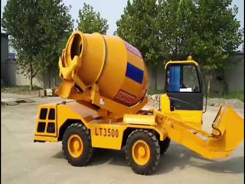 how to drive ADDFORCE self loading concret mixer Автобетоносмеситель с самозагрузкой