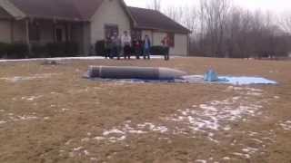 Full Scale Patriot ejection charge ground test main