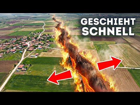 Die Türkei zerreißt buchstäblich — und es ist aus dem Weltraum sichtbar