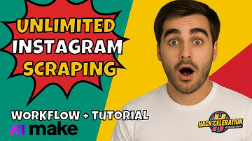 Instagram Scraper WITHOUT COOKIES & UNLIMITED 🚀 (Make Scenario + Google Sheets | FREE Workflow)