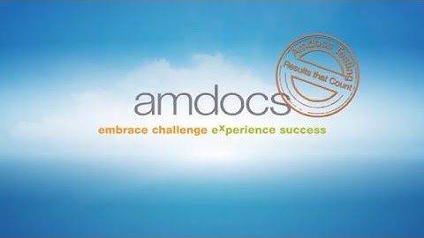 amdocs TIS SI Testing