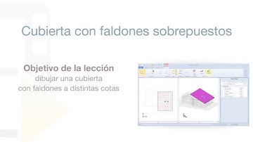 Tutorial de Edificius - Cubierta con faldones superpuestos - ACCA software