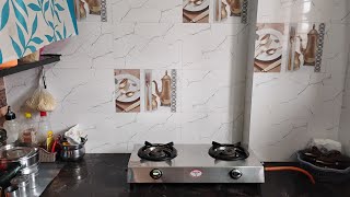 Simple,Non modular kitchen counter top haul in tamil