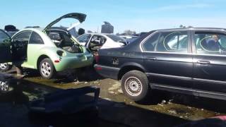 Junkyard Tour Californien 17 Tag 1 LKQ Pick A Part Monrovia