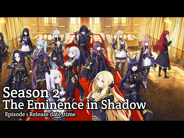 The Eminence In Shadow: Season 2 - Release Date, Story & What You