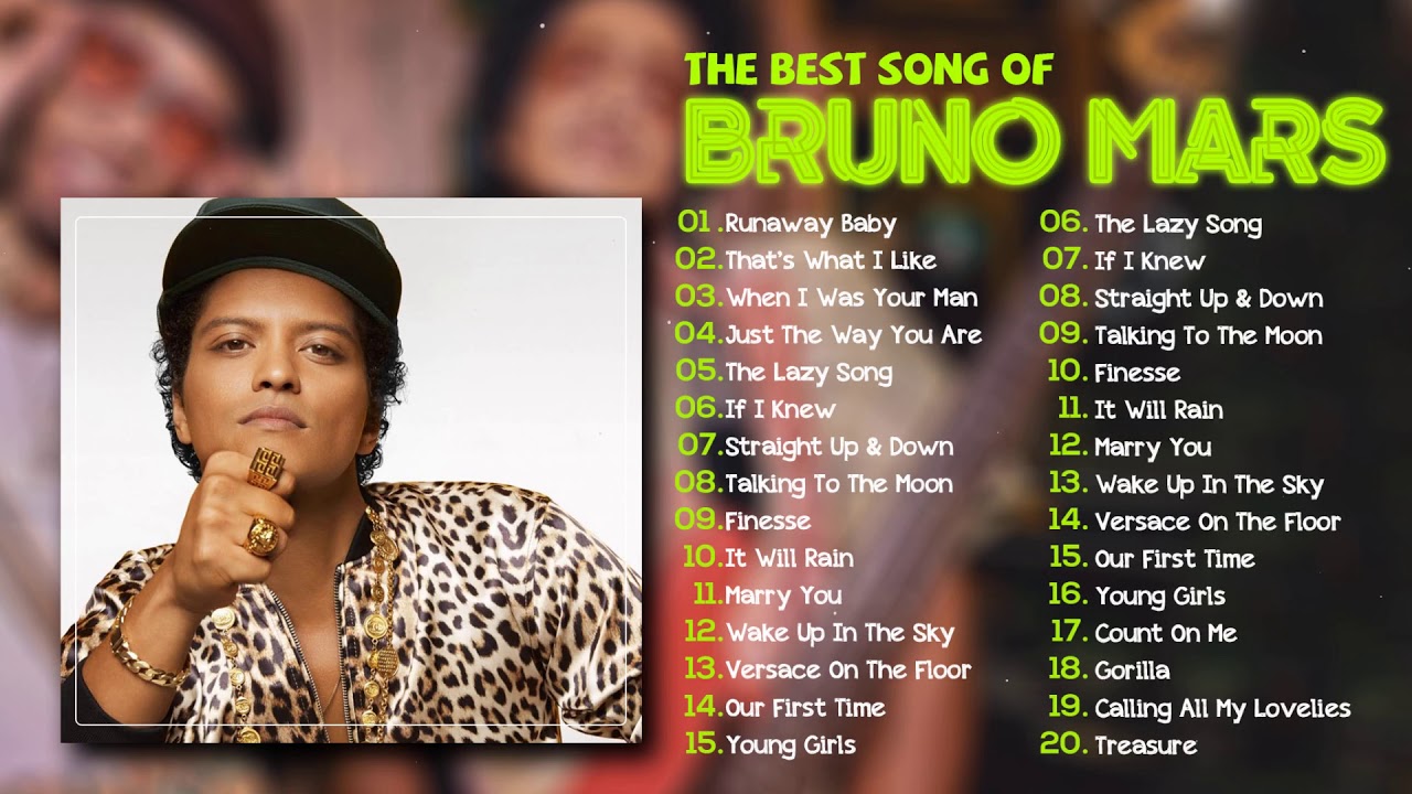 Bruno Mars 2021 | Bruno Mars New Album 2021 | Bruno Mars Playlist 2021