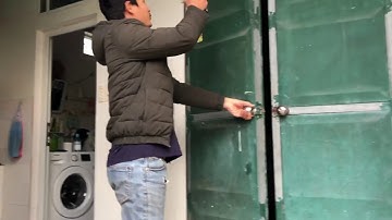 Tuyệt Chiêu Chữa Cửa Nhôm Cửa Sắt Kêu Cọt Kẹt Fix the door