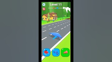 Shape-shifting Level #11 Walkthrough Mobile Gameplay #shorts