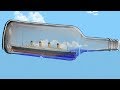 Breaking Open and Sinking a Titanic in a Bottle! - Floating Sandbox Simulator Update Gameplay