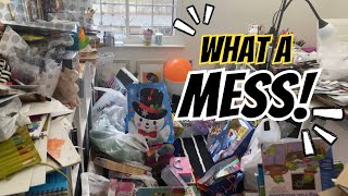 It took me over a year to clean my Art Studio! |  “Before” & “After”