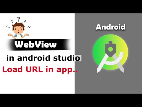 Webview in android studio | How to load URL | #29