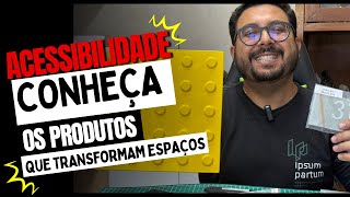 Você Precisa Ver Isso Produtos De Acessibilidade Incríveis Piso Tátil, Braille E Muito Mais