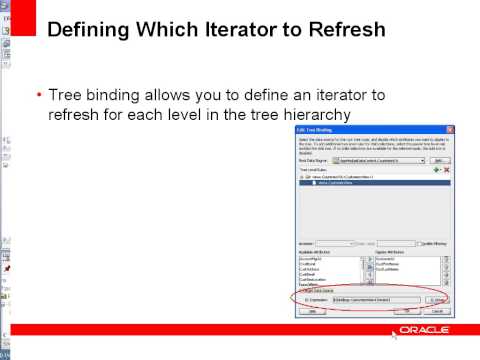 How to Synchronize a tree control in ADF