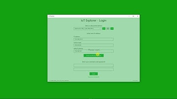 Lesson 4 - Change IoT Server IP address