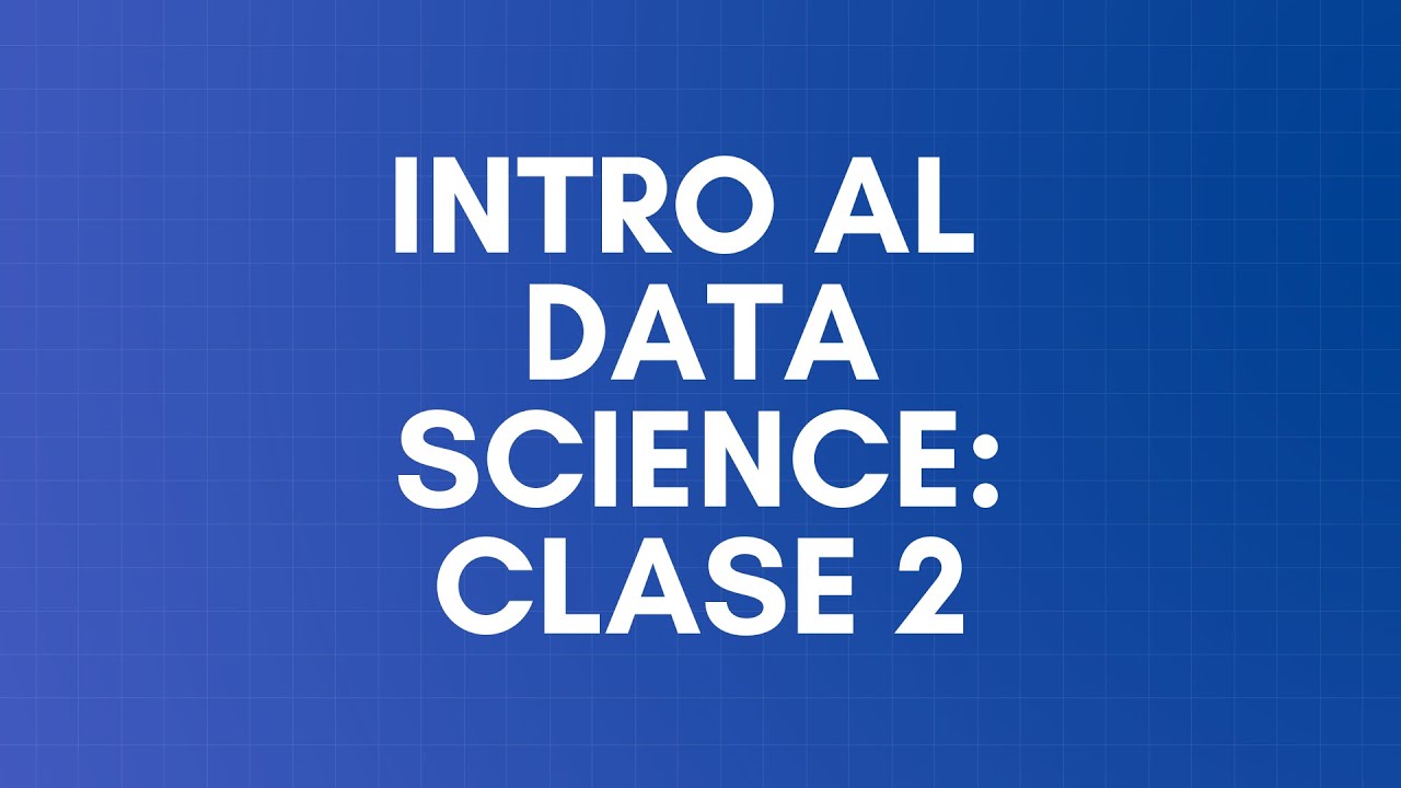 Clase 2 | Aprendiendo Data Science desde 0 | Python | Operaciones - YouTube