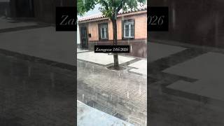 Zaragoza cuando llueve no se queda corta #zaragoza #parati #clauthinks #lluvia #inundaciones