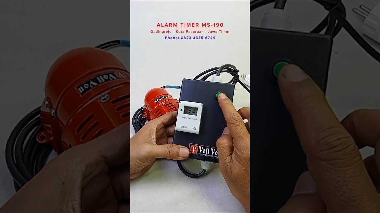 Alarm timer ms190 GADINGREJO Kota pasuruan Jawa timur