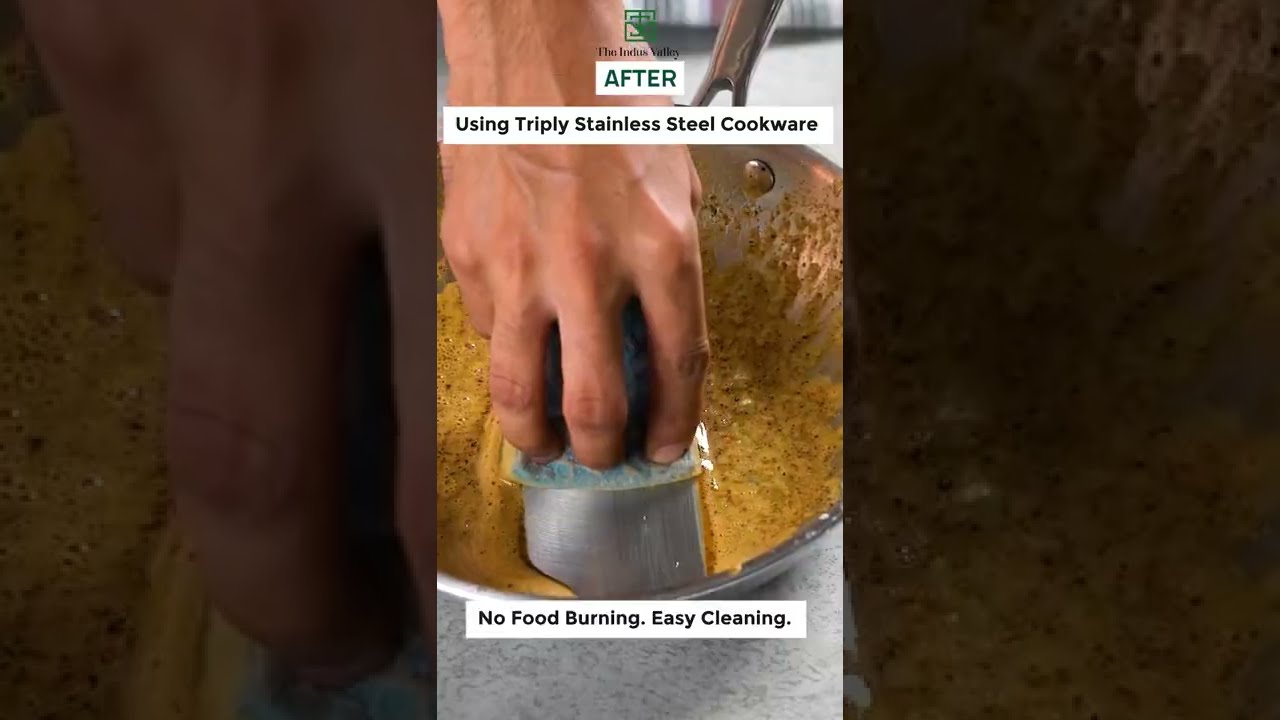 Triply stainless steel cookware Healthy Cooking The Indus Valley