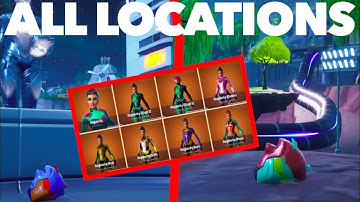 How to Get ALL Singularity Helmet Locations in Fortnite | Fortnite Singularity Skin ALL Styles
