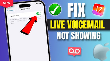 Fix: Live Voicemail Not Showing on iPhone iOS 17